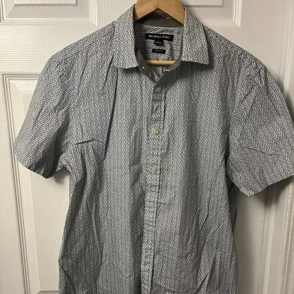 Men’s Michael Kors Button Down Shirt Size Large - Picture 1 of 6